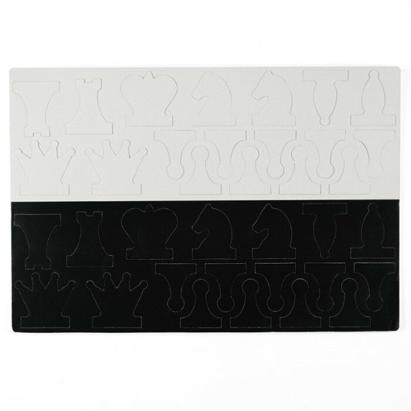 Фигуры магнитные для демонстрационных шахмат арт. 01941