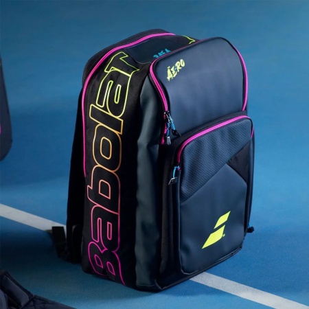 Рюкзак теннисный Babolat Pure Aero Rafa G2 753102-373, синий/желтый/розовый