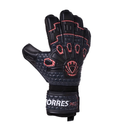 Перчатки вратарские Torres Pro FG05217, черный