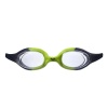 Очки для плавания детские Arena Spider JR 92338-71, прозрачные линзы, черный/зеленый