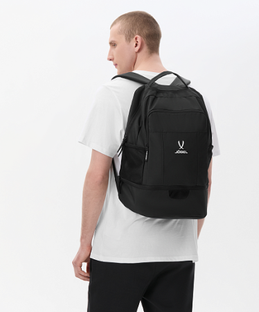 Рюкзак Jogel Camp Double Bottom 2.0, с двойным дном, 30 л, черный