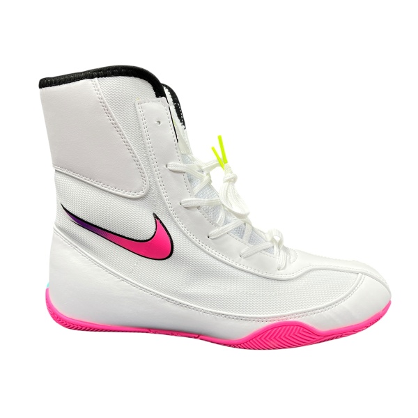 Боксерки Nike Machomai 2 (арт. 1789), белый/розовый/зеленый