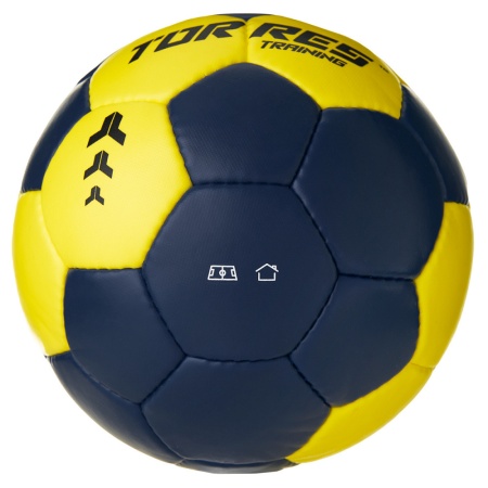 Мяч гандбольный Torres Training H32451, ПУ, 4 подкл. слоя, руч. сшивка, мультиколор, разм. 1
