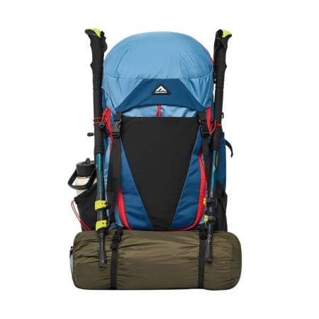 Рюкзак Berger Hiking Cliff BHC25BP-01, 45 л, серый/голубой