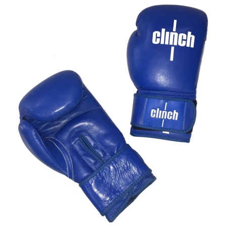 Перчатки для бокса Clinch Replica, синий, разм. 12 ун