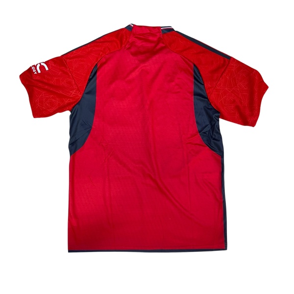 Форма футбольная взрослая клубная Adidas Manchester United, красный