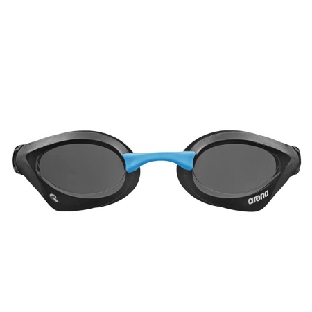 Очки для плавания Arena Cobra Core Swipe 003930-600, черные линзы, черный/голубой