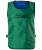 Манишка Jogel Reversible Bib, детская, двухсторонняя, синий/зеленый, разм. YM