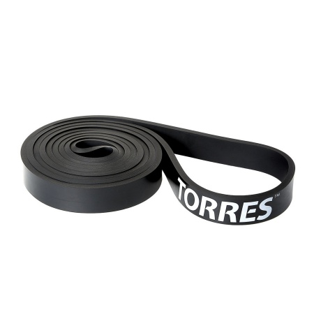 Эспандер латексная петля Torres AL0048, 30 кг, 208 см, черный