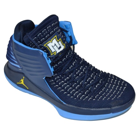Кроссовки баскетбольные Nike Air Jordan, синий, разм. 40