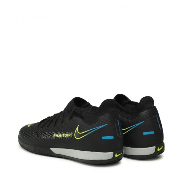 Футзалки Nike Phantom GT Academy CW6668-030, черный/зеленый