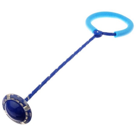 Нейроскакалка "Цветная", разм. 62 х 16 х 10 см, световая, синий