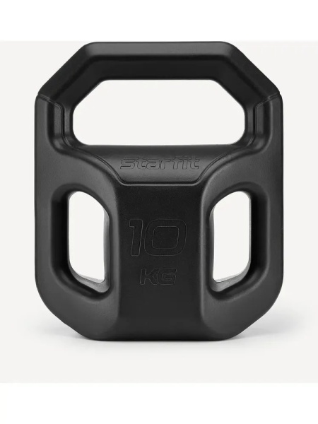 Гиря пластиковая StarFit DB-505, 10 кг, черный