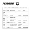 Перчатки вратарские Torres Match FG0523404, 4 мм латекс, черный/голубой