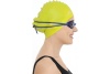 Шапочка для плавания 25Degrees Mamana Lime 25D21014A, силикон, для длинных волос, салатовый