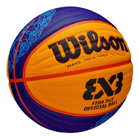 Мяч баскетбольный Wilson 3x3 Official Game Ball Paris 2024 WZ1011502XB6F