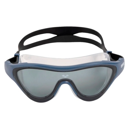 Полумаска для плавания Arena The One Mask 003148-106, темные линзы, синий/черный