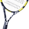 Ракетка для большого тенниса Babolat Evoke 102 str 121222-142, графит, черный/желтый