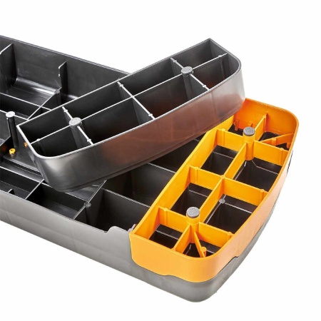 Степ-платформа Torres AL1005, 2-х уровневая, разм. 64 х 28 х 15 см, черный/оранжевый