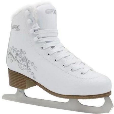 Коньки фигурные GFX GF-222, белый