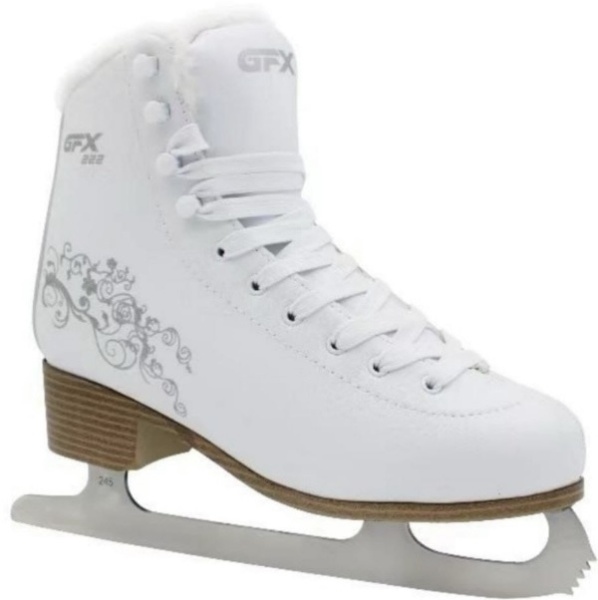 Коньки фигурные GFX GF-222, белый
