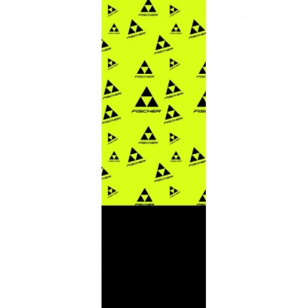 Баф-бандана Fischer GR8019-300, с флисом, желтый/черное лого