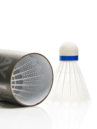 Воланы для бадминтона Torres 80 BD23107, ПВХ, упак. 6 шт., сред.скор., белый