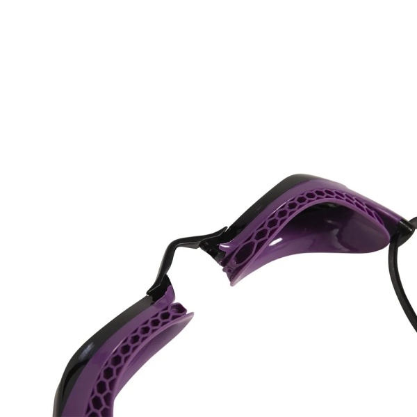 Очки для плавания Arena Air-Speed 003150-103, черные линзы, фиолетовый/черный