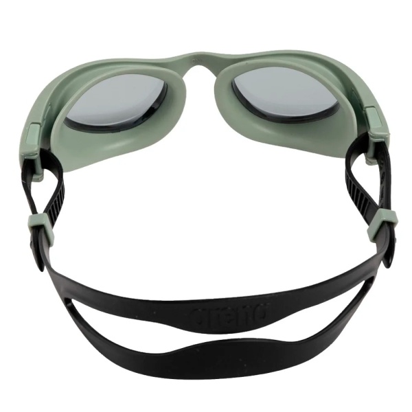 Очки для плавания Arena The One 001430-105, черные линзы, зеленый