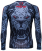 Рашгард для MMA Knock Out Lion RG-101, взрослый, черный