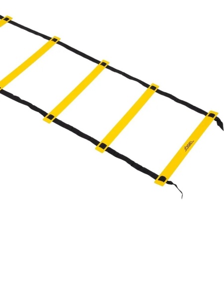 Лестница координационная Jogel JA-232, 6 м, черный/желтый