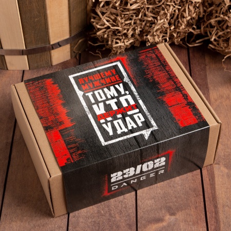 Набор подарочный "Этель" Лучшему мужчине 7530330, полотенце 30х60 см и аксессуары