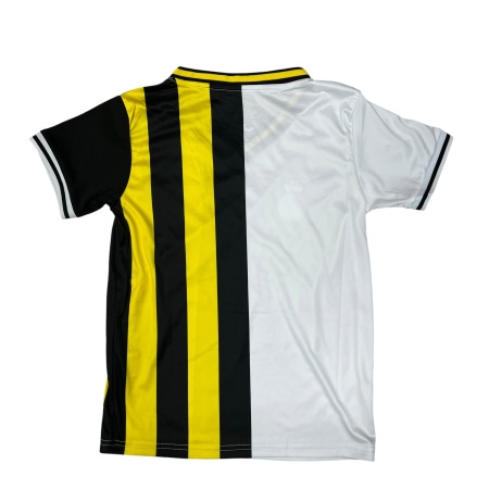 Форма футбольная детская клубная Joma Кайрат - Real Madrid, белый/желтый/черный