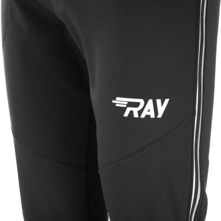 Брюки лыжника Ray WS Star 311-333, разминочные, черный